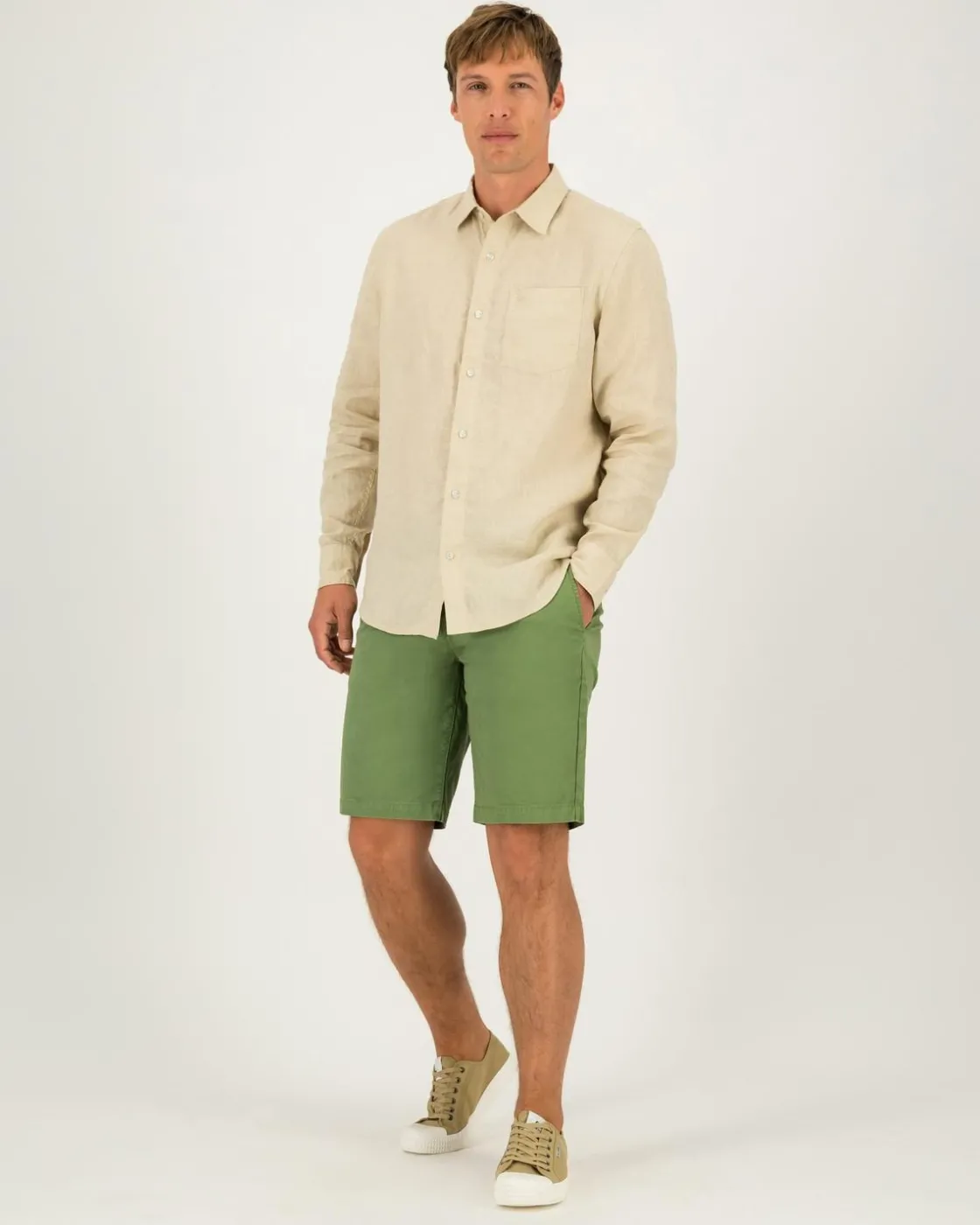 Men Old Khaki Shorts>Men'S Harvey Shorts