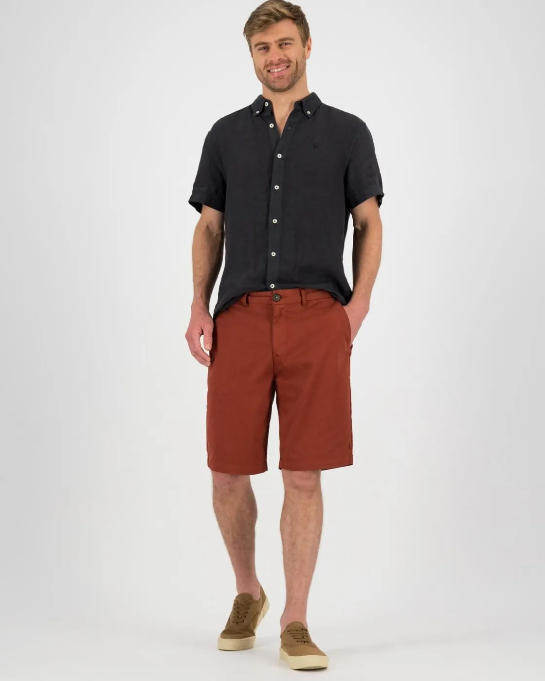 Men Old Khaki Shorts>Men'S Harvey Shorts