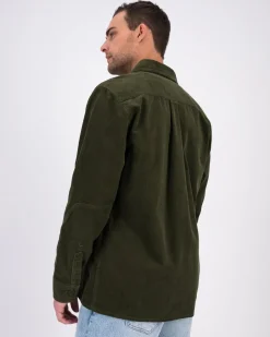 Men Old Khaki Jackets>Men'S Henry Corduroy Shacket