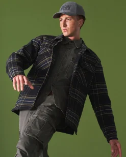 Men Old Khaki Jackets>Men'S Jabu Padded Shacket
