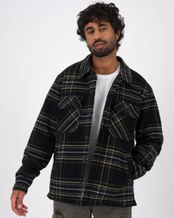 Men Old Khaki Jackets>Men'S Jabu Padded Shacket