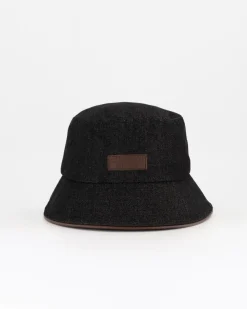 Men Old Khaki Headwear>Men'S Jack Denim Bucket Hat