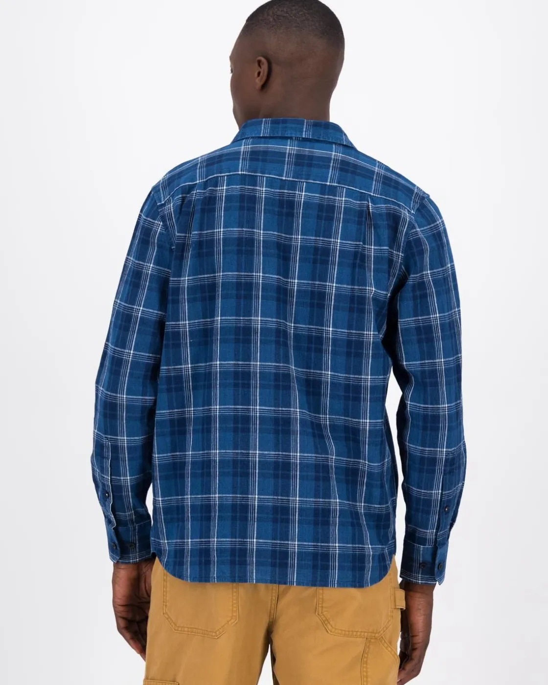 Men Old Khaki Shirts>Men'S Jean Check Shirt