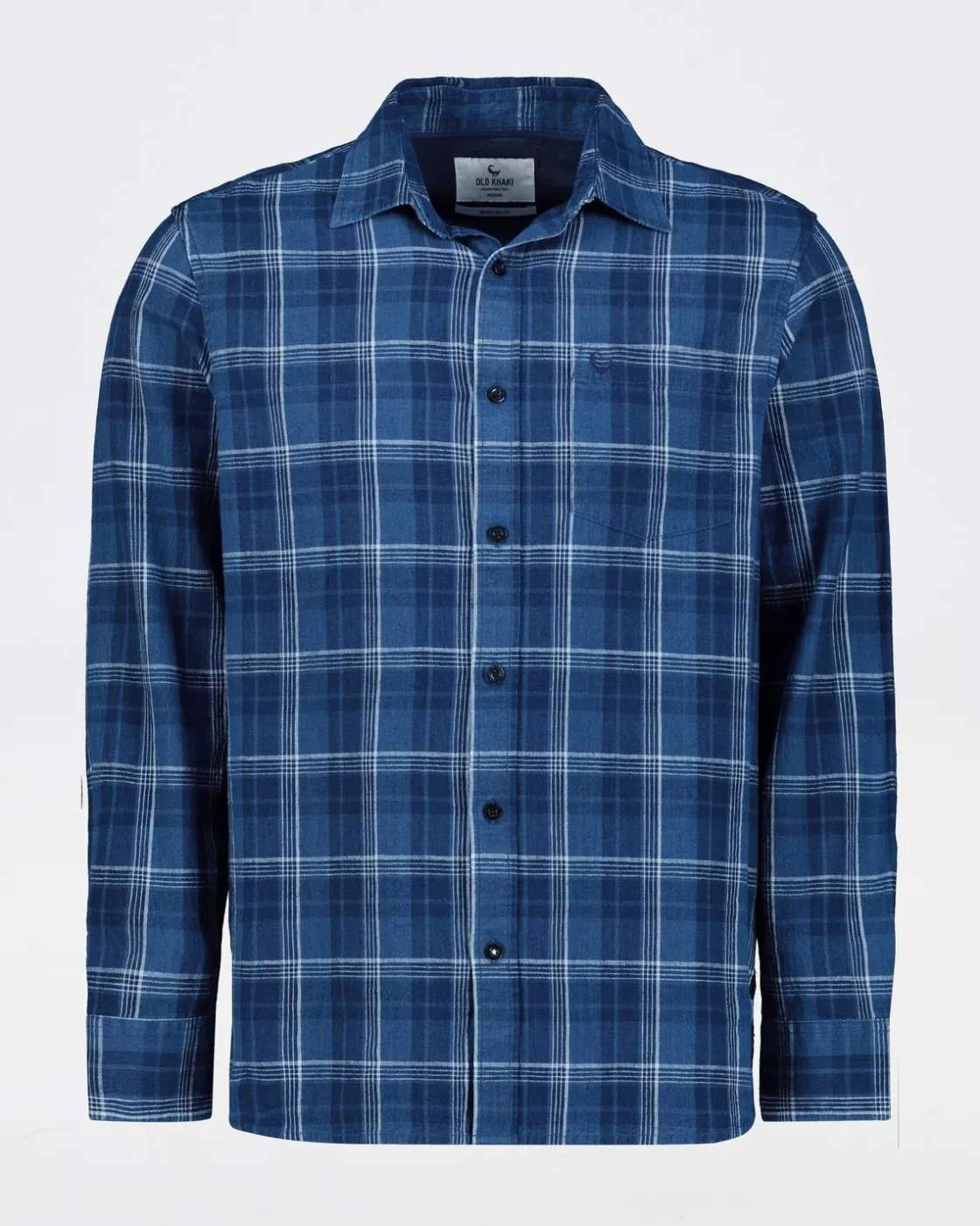 Men Old Khaki Shirts>Men'S Jean Check Shirt