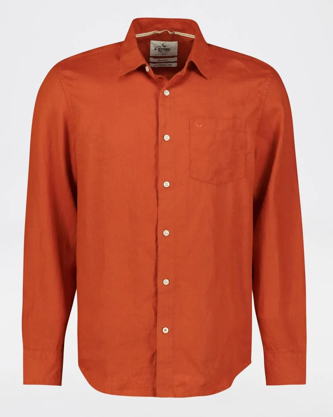 Men Old Khaki Shirts>Men'S Jesse Regular Fit Linen Shirt