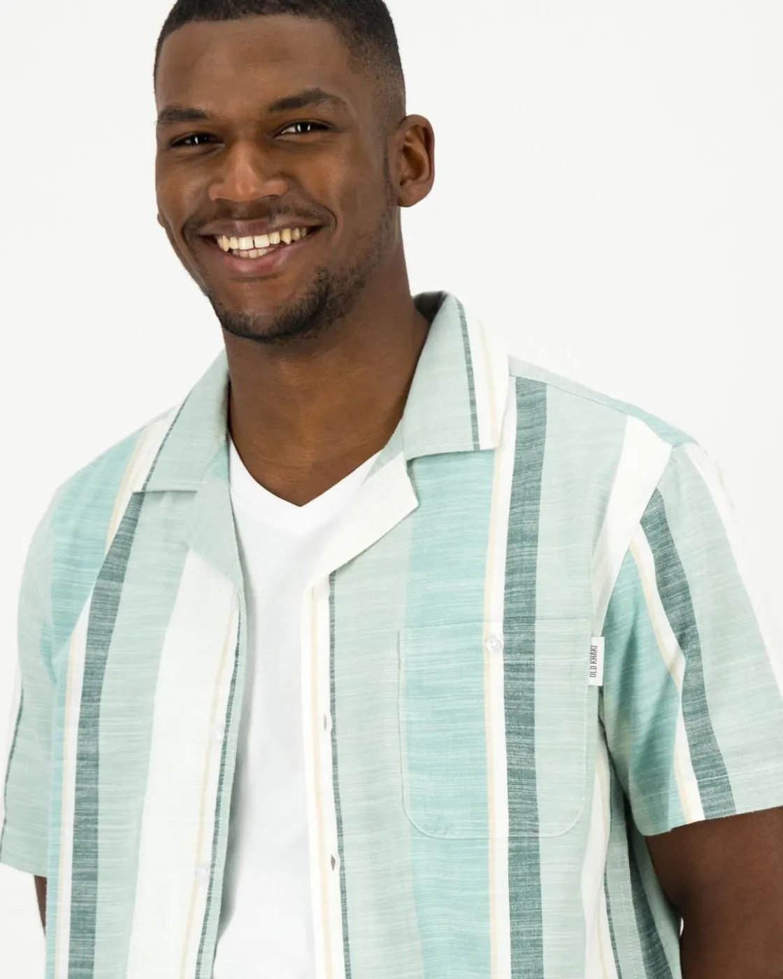 Men Old Khaki Shirts>Men'S Jon Regular Fit Textured Shirt
