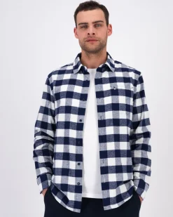 Men Old Khaki Shirts>Men'S Kevin Buffalo Check Regular Fit Shirt