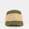 Men Old Khaki Headwear>Men'S Landro Colour-Block Utility Peak Cap