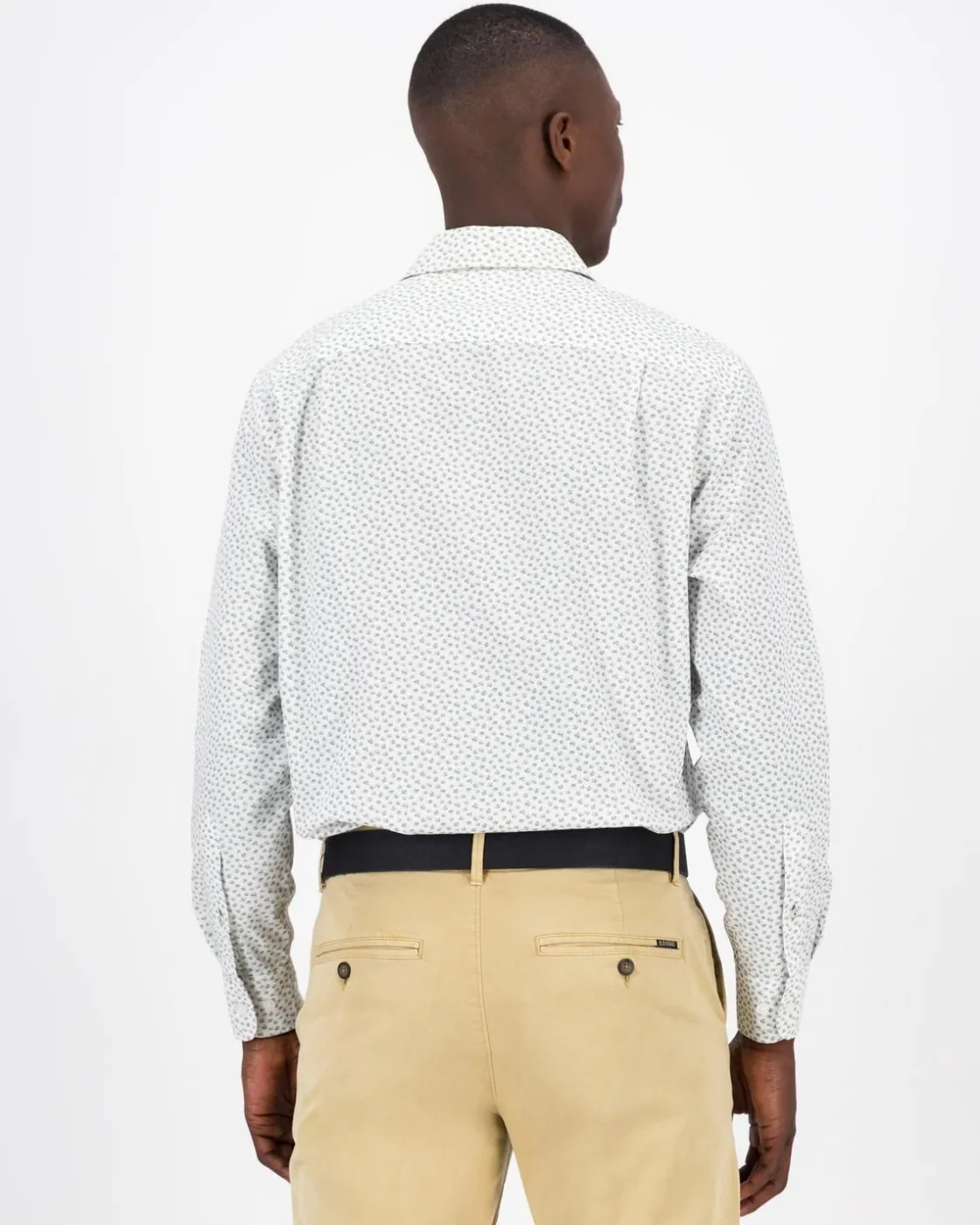 Men Old Khaki Shirts>Men'S Lee Regular Fit Ditsy Shirt