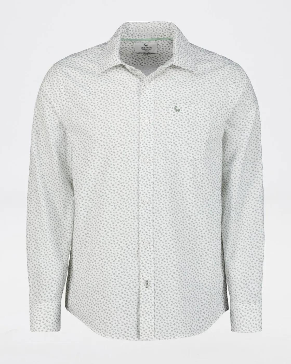 Men Old Khaki Shirts>Men'S Lee Regular Fit Ditsy Shirt