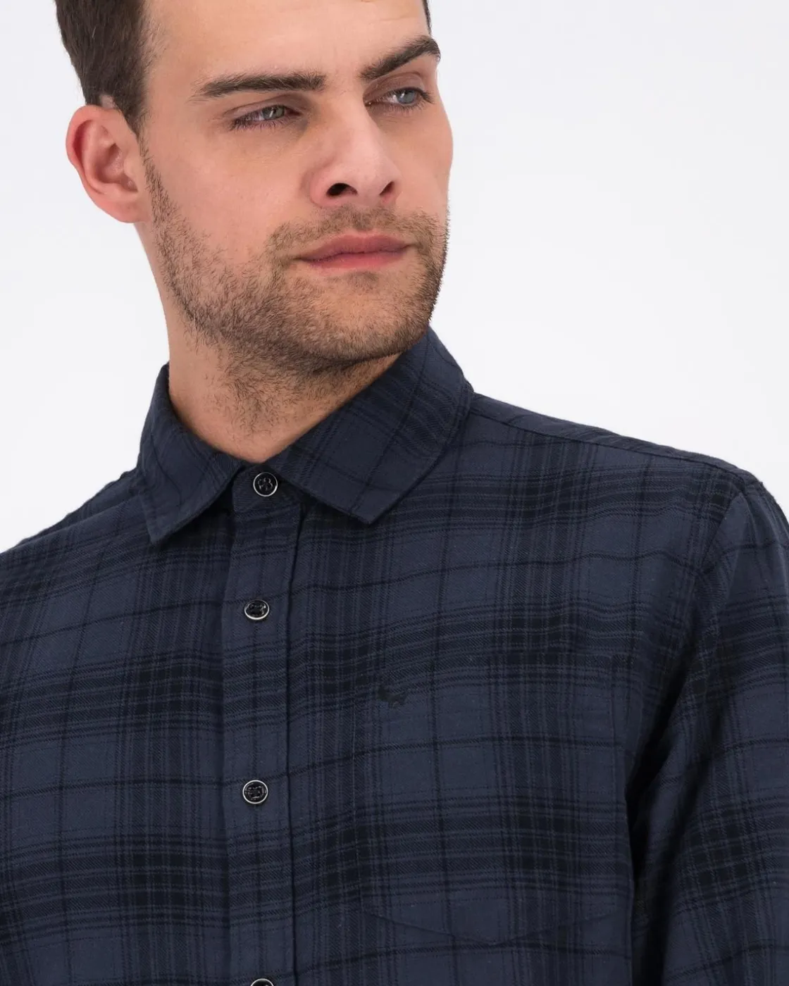 Men Old Khaki Shirts>Men'S Loyiso Warm Handle Check Shirt