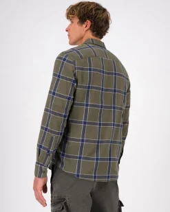 Men Old Khaki Shirts>Men'S Lucas Check Slim Fit Shirt
