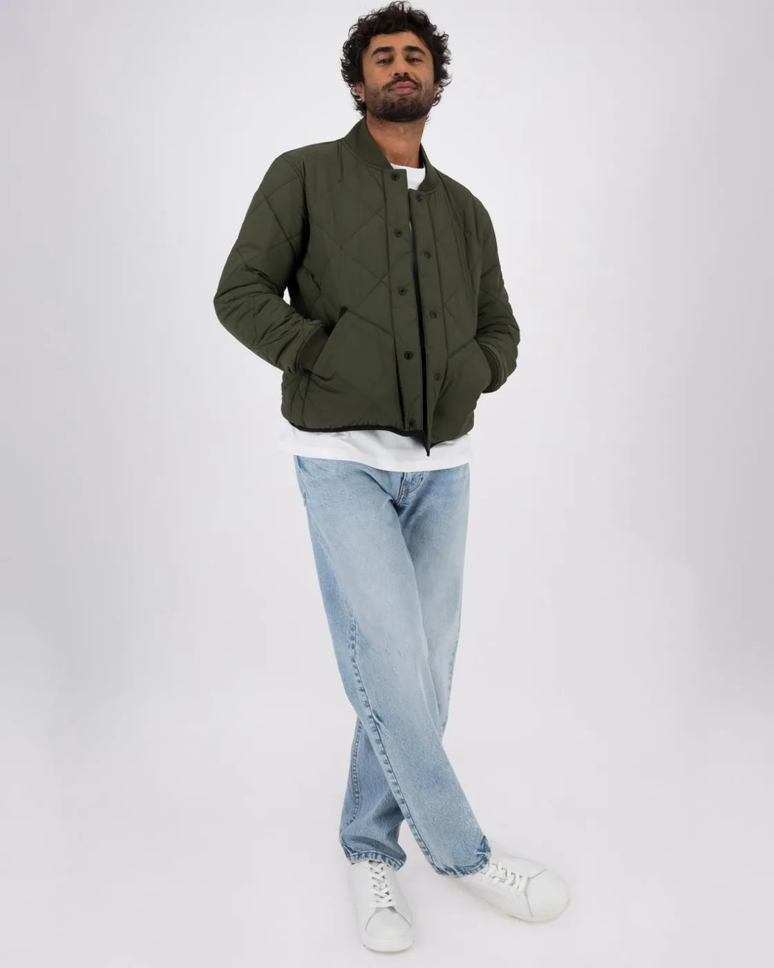 Men Old Khaki T-Shirts>Men'S Marc Crew Long Sleeve T-Shirt