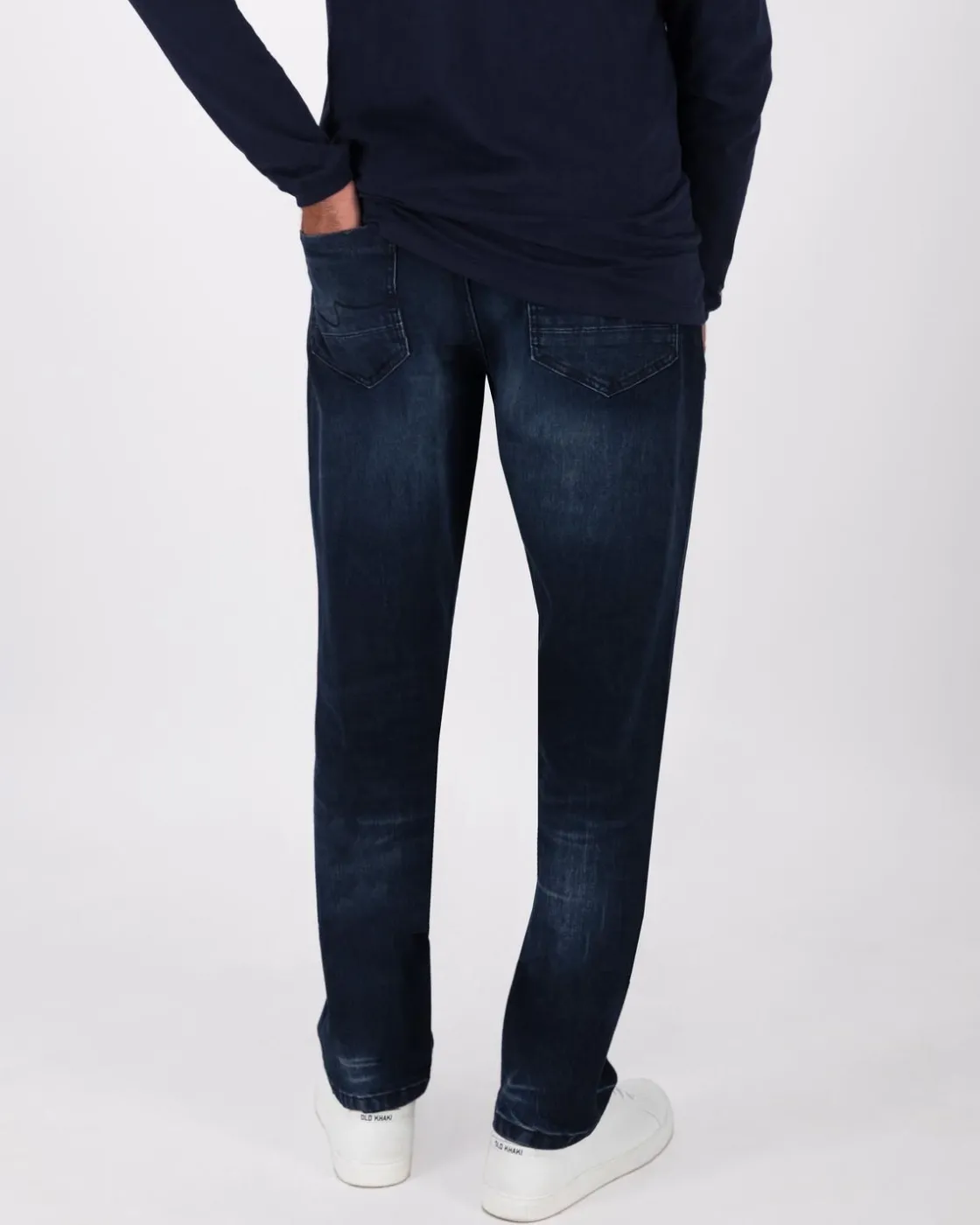 Men Old Khaki Denim>Men'S Mayson Blue Black Denim