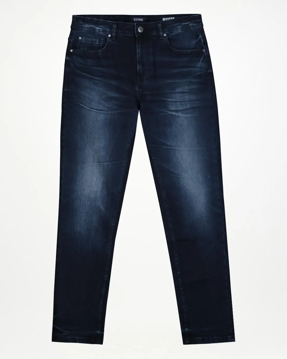 Men Old Khaki Denim>Men'S Mayson Blue Black Denim