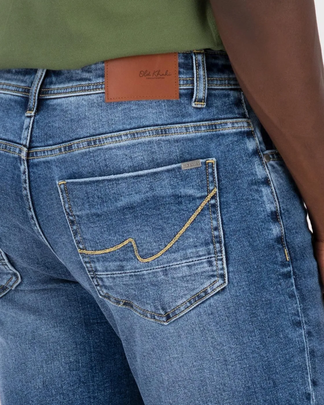 Men Old Khaki Denim>Men'S Mayson Slim Fit Mid Wash Denim