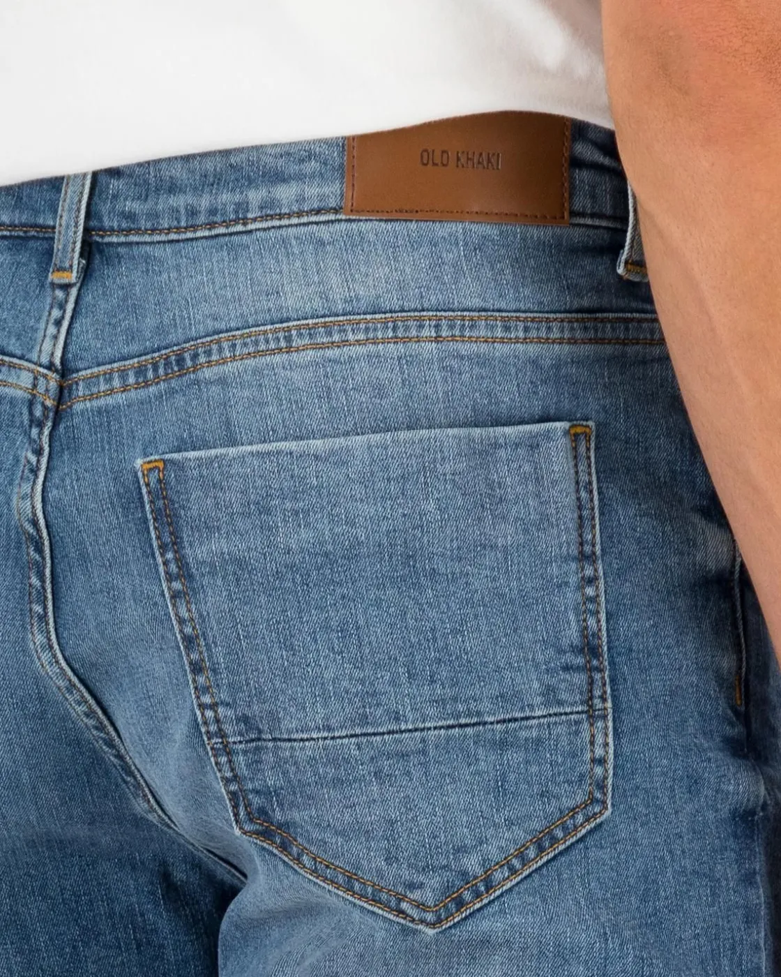 Men Old Khaki Denim>Men'S Mayson Slim Recycled Denim