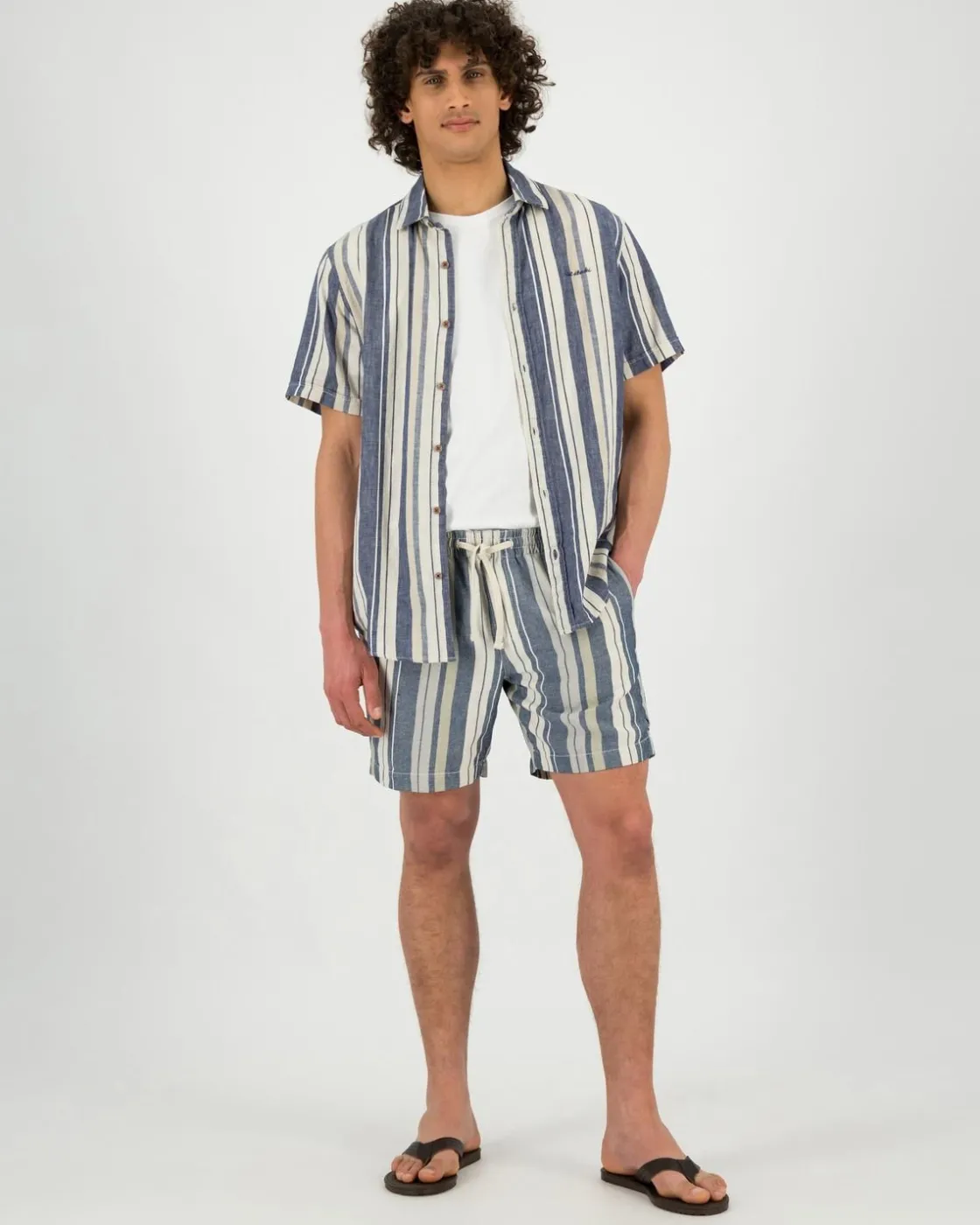 Men Old Khaki Shorts>Men'S Mike Pull-On Stripe Shorts