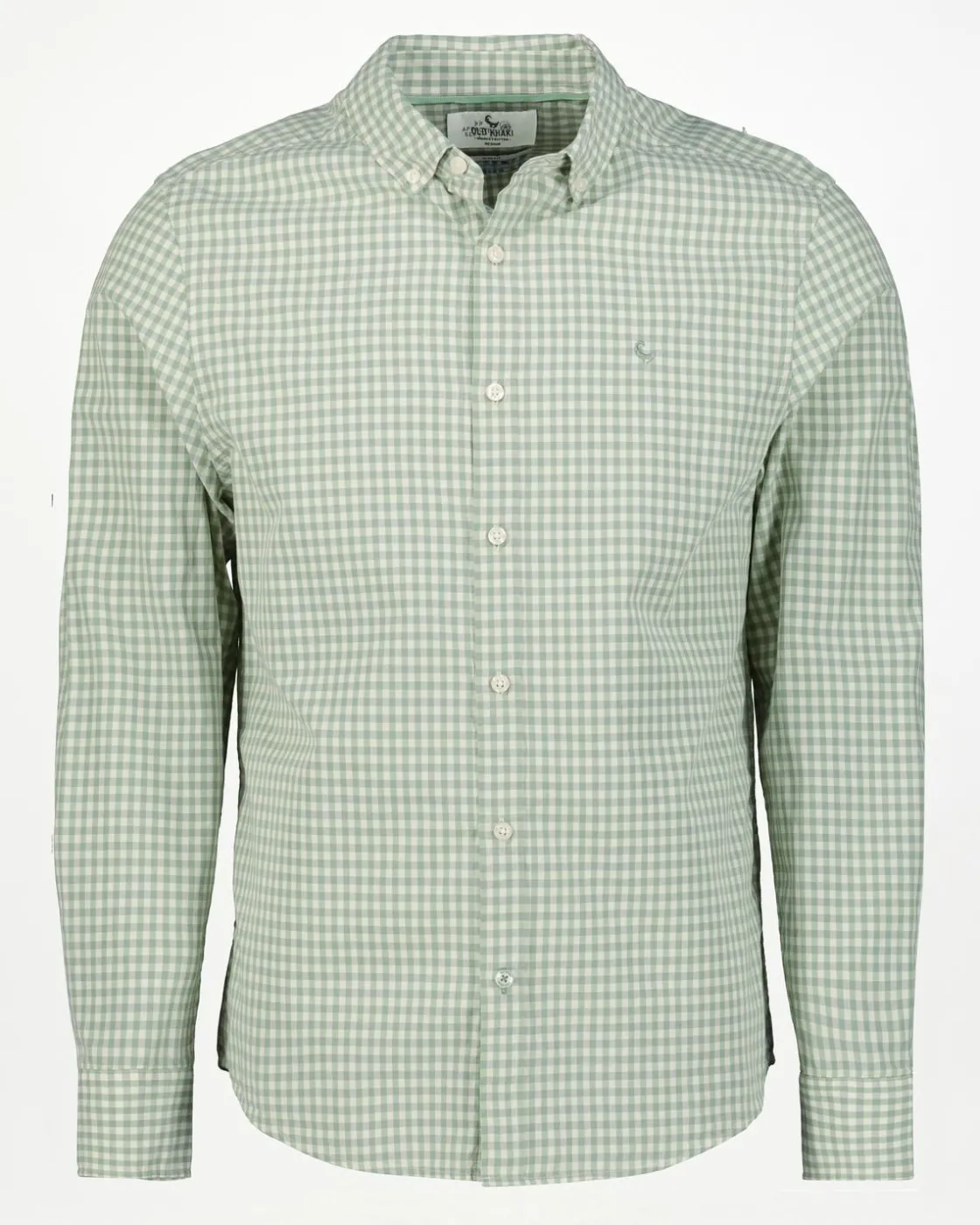 Men Old Khaki Shirts>Men'S Omar Gingham Regular Fit Shirt