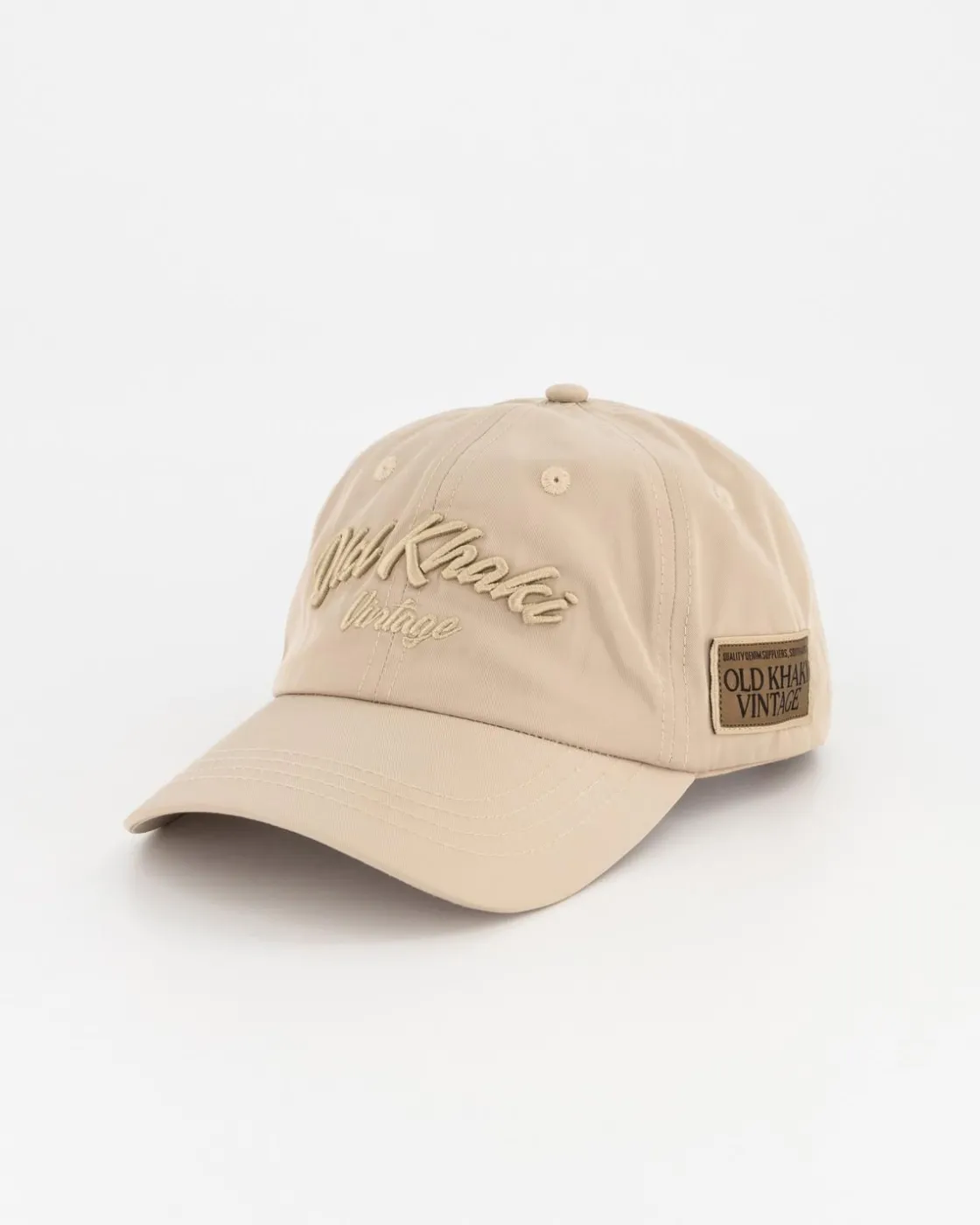 Men Old Khaki Headwear>Men'S Orson Side Badge Peak Cap