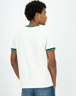 Men Old Khaki T-Shirts>Men'S Parker Relaxed Fit Pique T-Shirt
