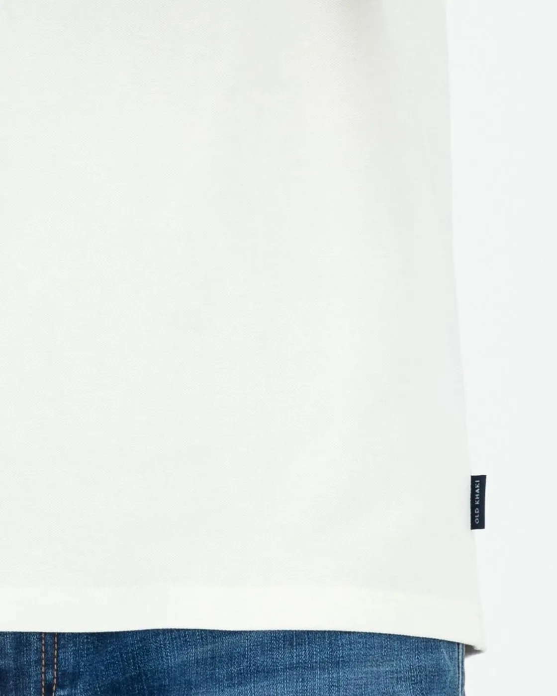 Men Old Khaki T-Shirts>Men'S Parker Relaxed Fit Pique T-Shirt