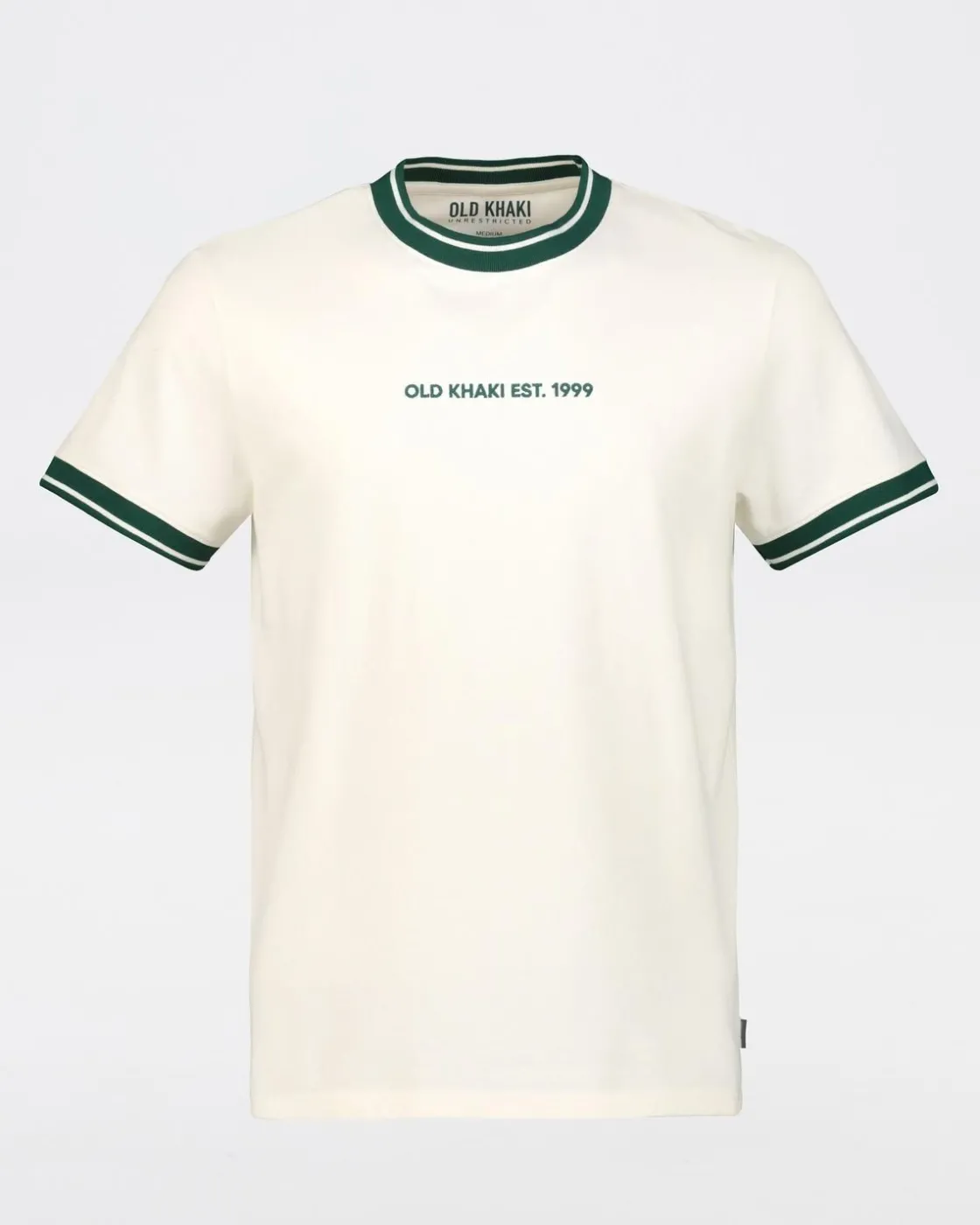 Men Old Khaki T-Shirts>Men'S Parker Relaxed Fit Pique T-Shirt