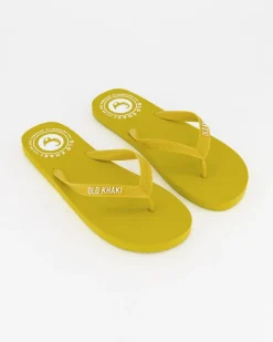Men Old Khaki Flip-Flops>Men'S Plain Pacifico Flip Flop