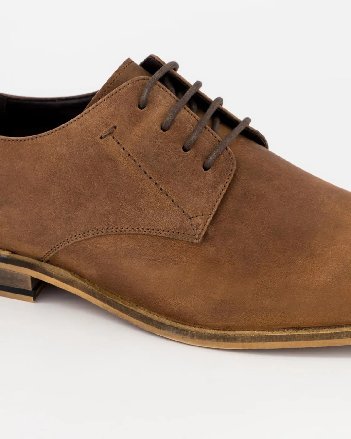 Men Old Khaki Lace-Ups & Loafers>Men'S Riaan Leather Shoe