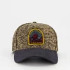 Men Old Khaki Headwear>Men'S Rico Colour-Block Peak Cap