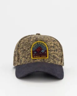 Men Old Khaki Headwear>Men'S Rico Colour-Block Peak Cap