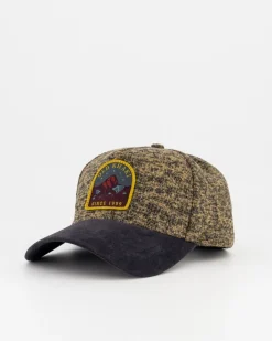 Men Old Khaki Headwear>Men'S Rico Colour-Block Peak Cap