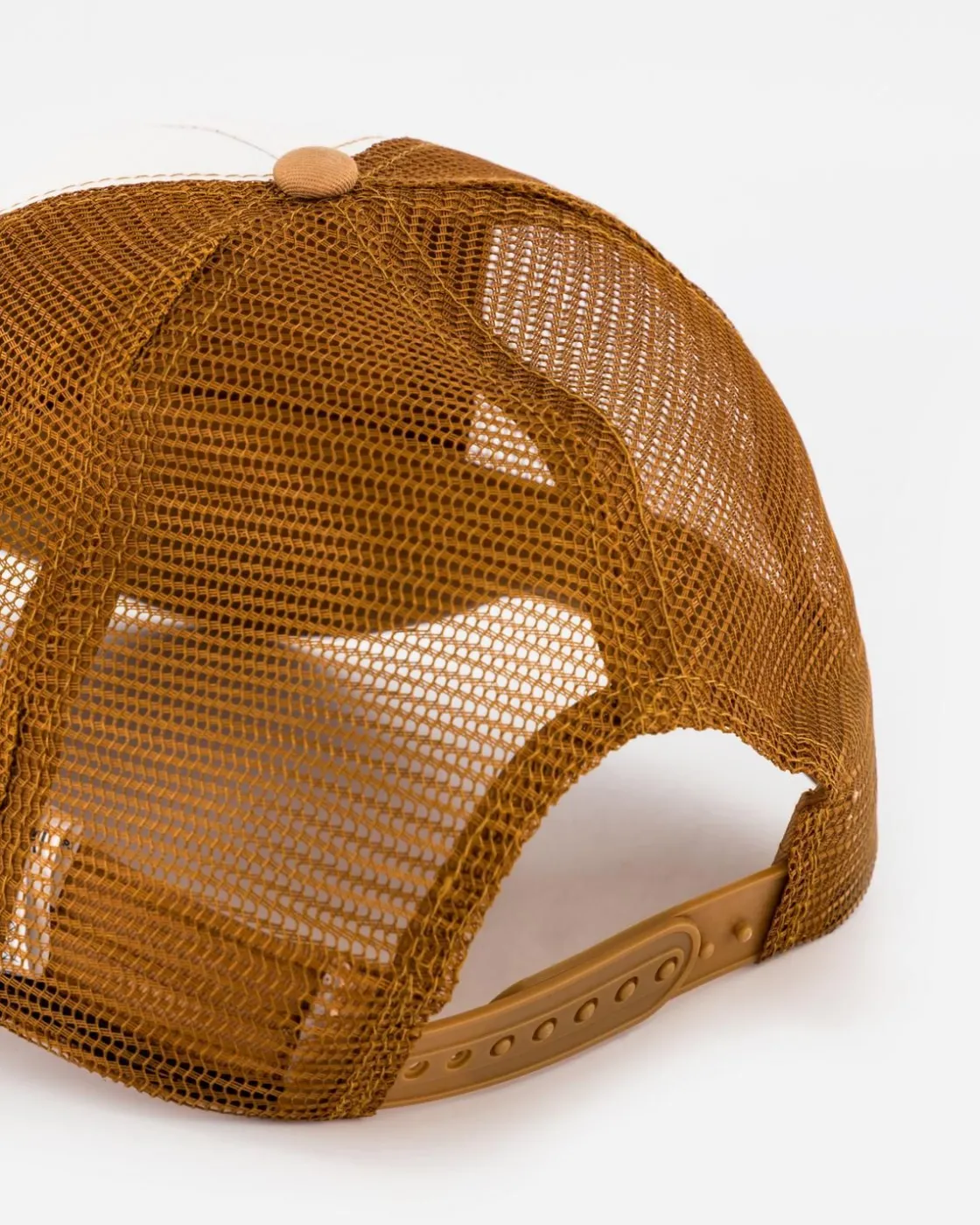 Men Old Khaki Headwear>Men'S Riggs Branded Trucker Cap