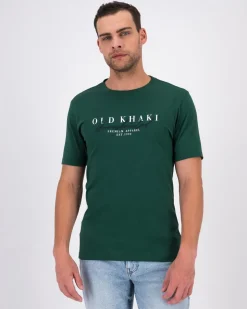 Men Old Khaki T-Shirts>Men'S Riley Standard Fit T-Shirt
