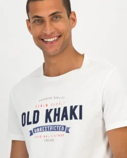Men Old Khaki T-Shirts><noscript><img width=