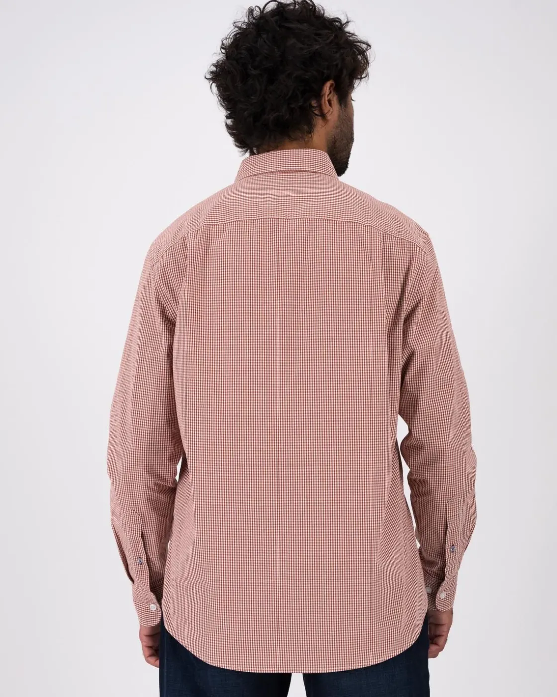 Men Old Khaki Shirts>Men'S Roger Gingham Regular Fit Shirt