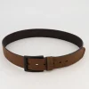 Men Old Khaki Belts>Men'S Rush Embossed Detail Leather Belt