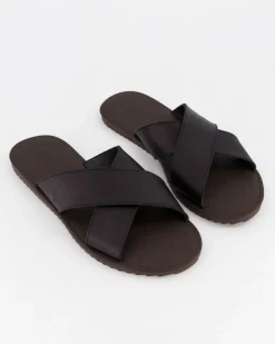 Men Old Khaki Sandals>Men'S Sandile Leather Sandal