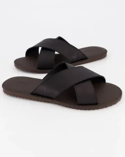 Men Old Khaki Sandals>Men'S Sandile Leather Sandal