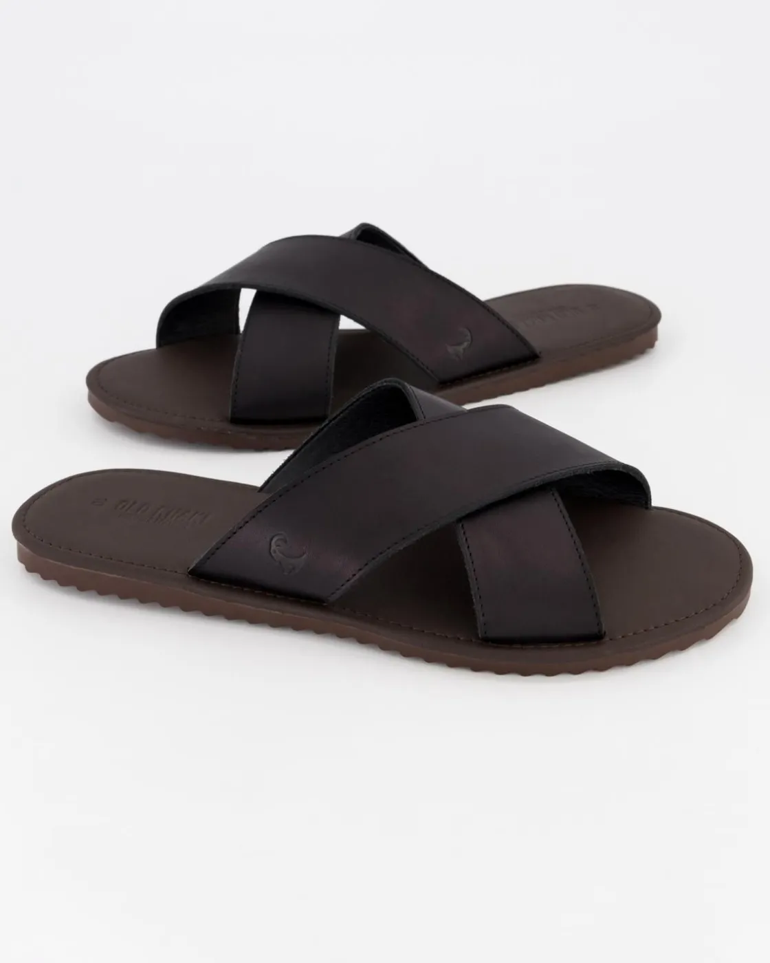 Men Old Khaki Sandals>Men'S Sandile Leather Sandal