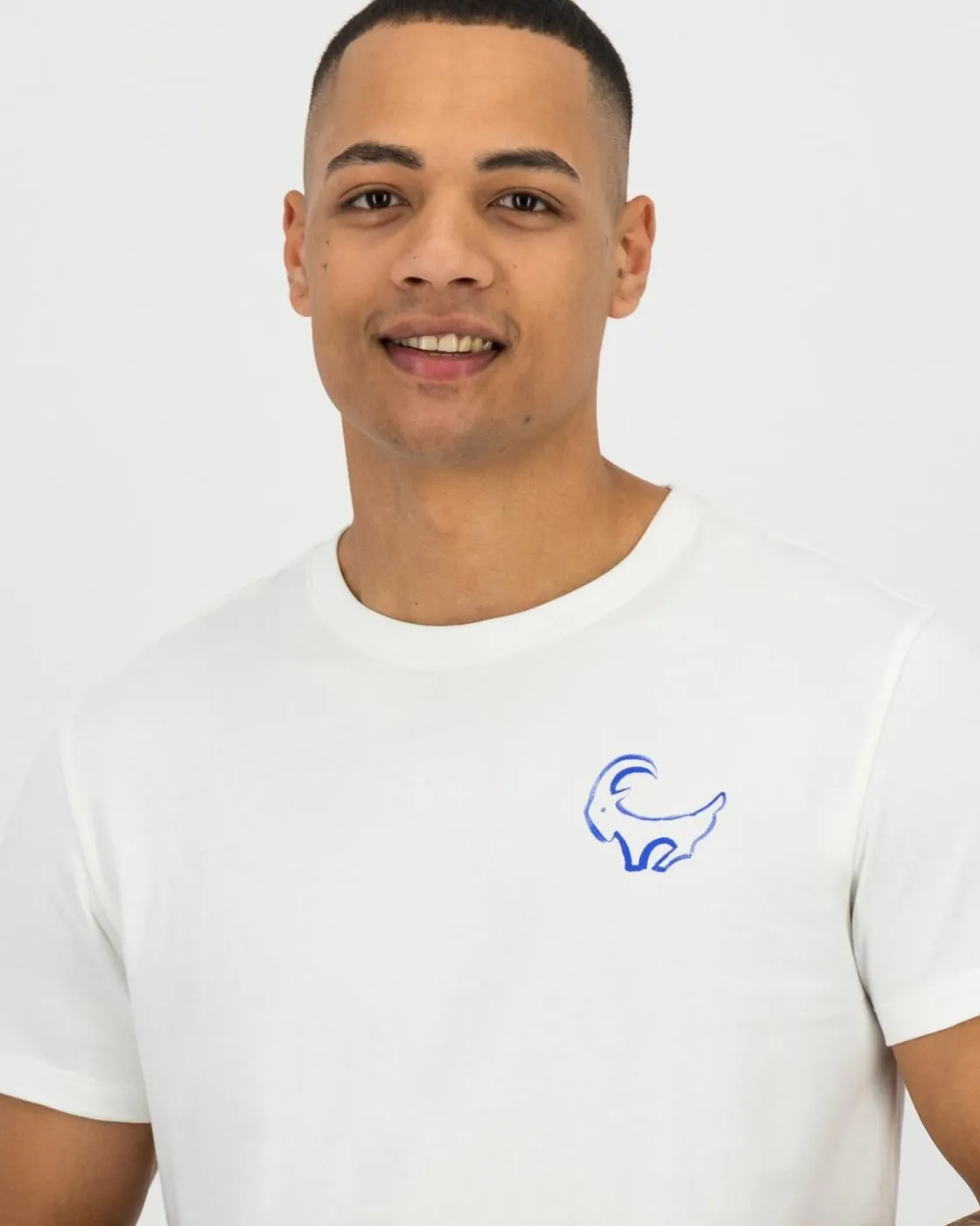 Men Old Khaki T-Shirts>Men'S Saturday Standard Fit Back Print T-Shirt