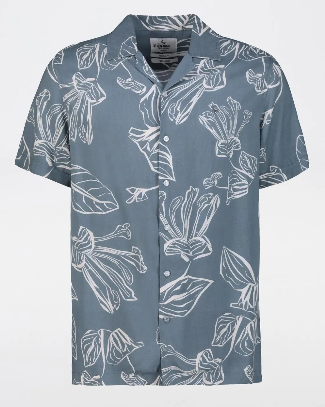 Men Old Khaki Shirts>Men'S Siraj Floral Shirt