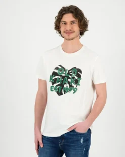 Men Old Khaki T-Shirts>Men'S Teddy Standard Fit Hero T-Shirt