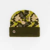 Men Old Khaki Headwear>Men'S Thando Camo Intarsia Knit Beanie