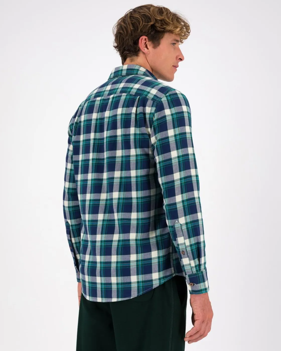 Men Old Khaki Shirts>Men'S Tyron Check Regular Fit Shirt