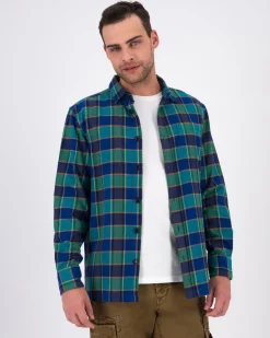 Men Old Khaki Jackets>Men'S Vuyo Shacket