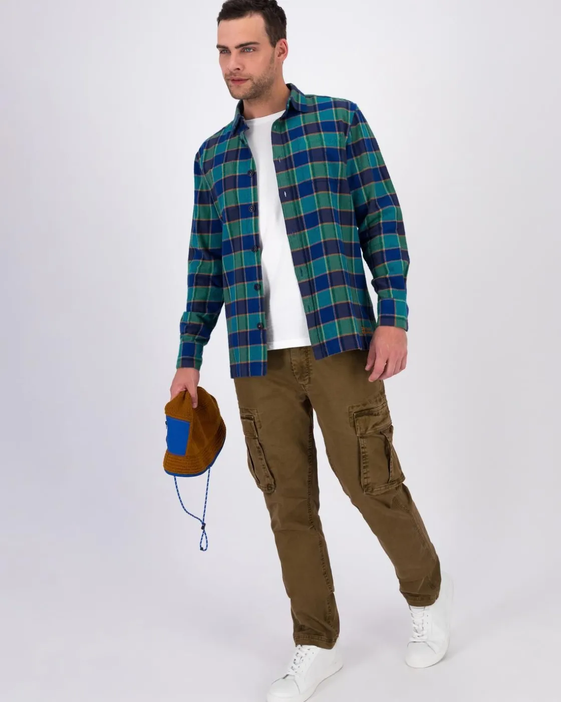 Men Old Khaki Jackets>Men'S Vuyo Shacket