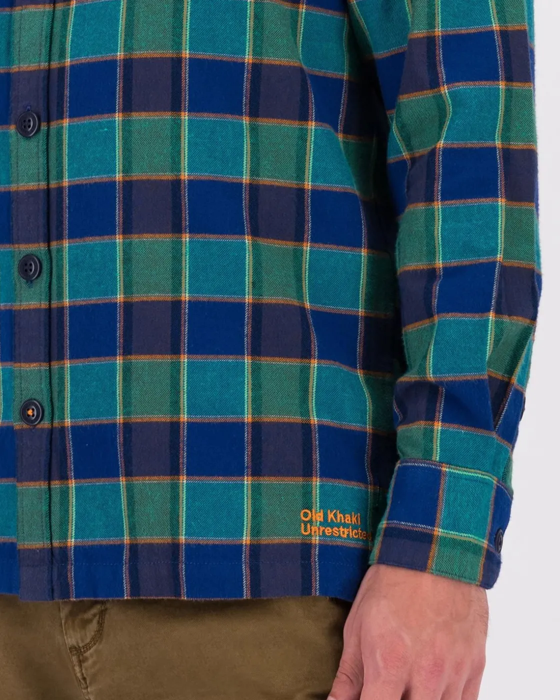 Men Old Khaki Jackets>Men'S Vuyo Shacket