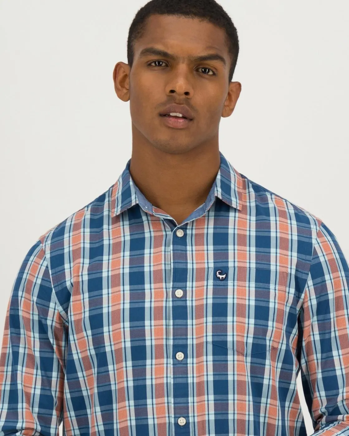 Men Old Khaki Shirts>Men'S Wesley Slim Fit Shirt