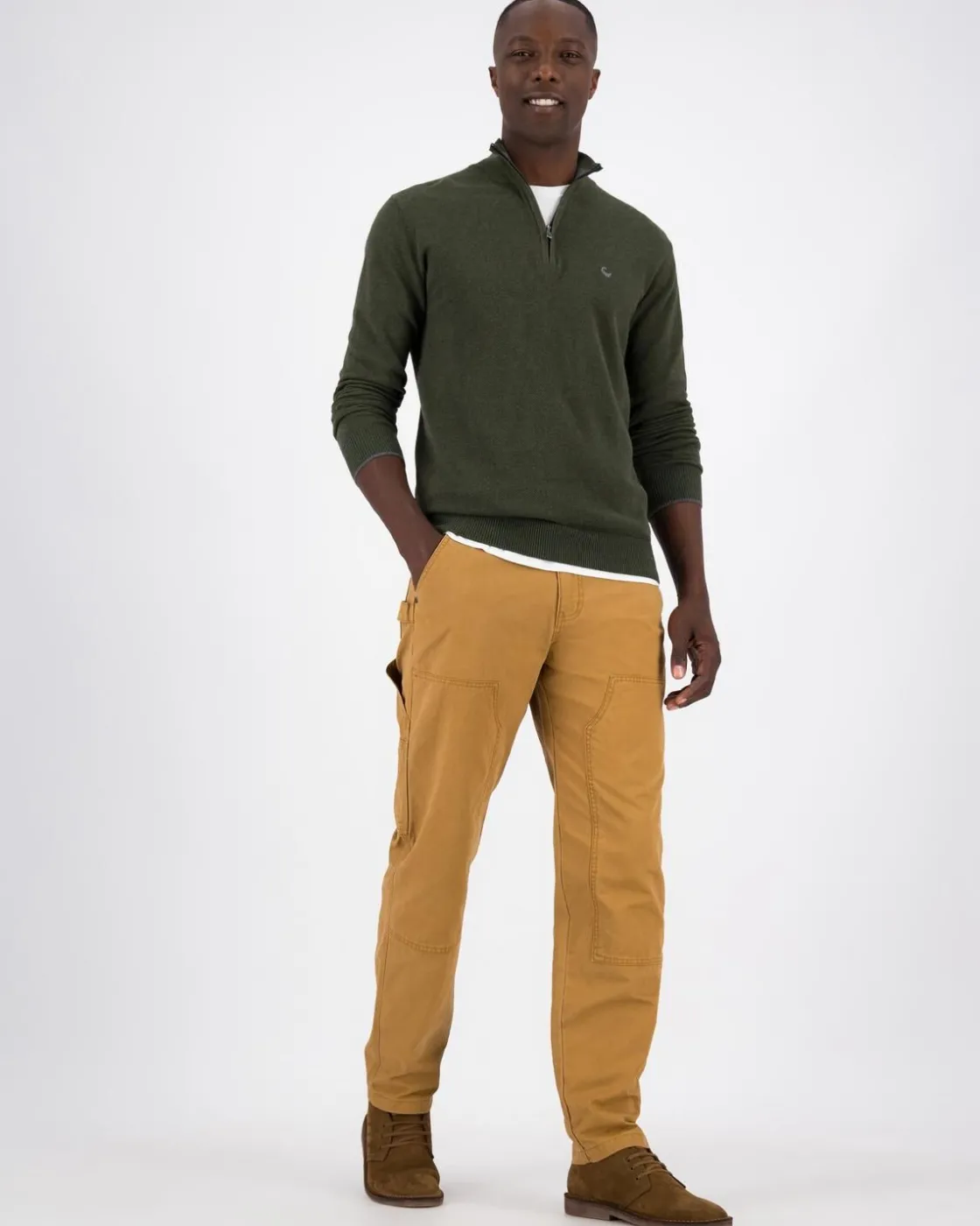 Men Old Khaki Knitwear>Men'S Zane Knit